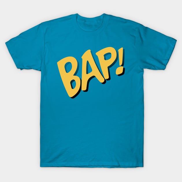 BAP! Fighting Sounds T-Shirt by deancoledesign